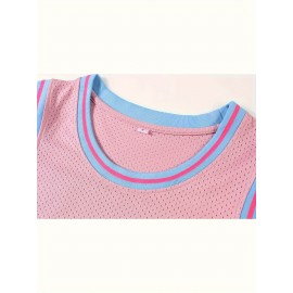 90s Representative Works, 72# Men'S Basketball Jersey, Sleeveless Topembroidered Crewneck Breathable Race Training Uniform Jersey