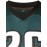 Men's # 26 Green Rugby Shirt - Polyester Fiber Sportswear with V-neck Suitable for Team Sports, Outdoor Activities, And Casual Wear