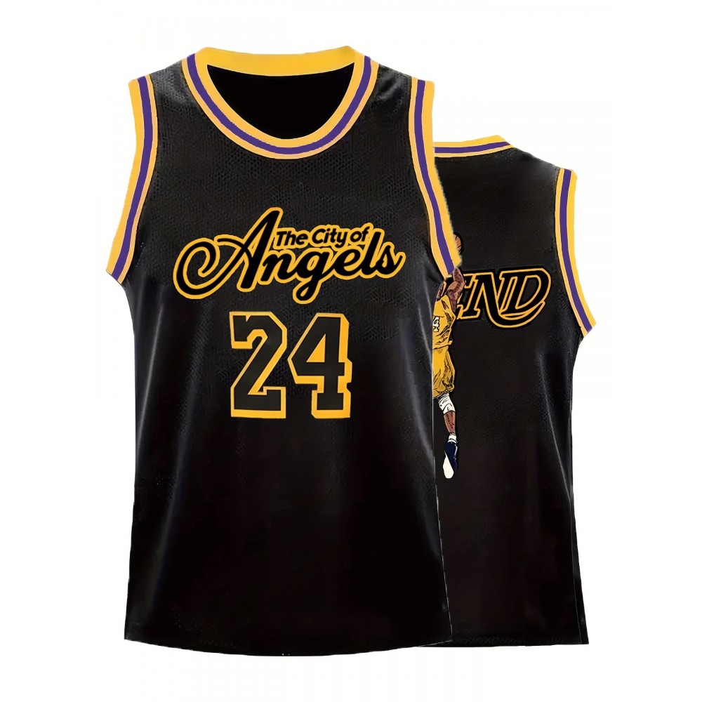 Men'S #24 Los Angeles Basketball Jersey - Men'S #24 Los Angeles Basketball Jersey -