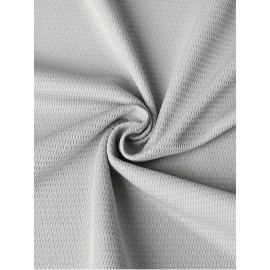 Men's #24 Gray V-Neck Baseball Jersey - Breathable Polyester Loose Fit Sports Top with Button Closure, Letter & Number Design, Micro Elastic for Training, Beach, Hiking, Casual Wear (Sizes S-3XL)