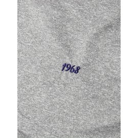 Men's Chicago #14 Embroidered Baseball Jersey - Grey V-Neck Short Sleeve Shirt with Striped Collar & Cuffs, Breathable Button-Up Sports Uniform for Parties, Training & Casual Wear, Team Event Apparel | Sporty Vneck | Durable Sportswear