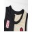 Men's Breathable Quick-Dry Basketball Vest - Sleeveless Loose Fit Embroidered GOAT 23 Design, Two-Tone Black & Beige, Nylon-Spandex Blend for Training & Casual Wear, Basketball Gear, Casual Wear Vest, Sporty Look, Quality Fabric Vest