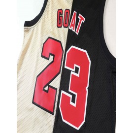 90s Representative Works, 23# Men'S Basketball Jersey, Embroidered Crewneck Breathable Race Training Uniform Jersey