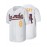 All Stitched #24 White Baseball Jersey Embroidery V Neck Short Sleeve Baseball Shirt, Breathable Button-Up Sports Uniform For Training Competition Party
